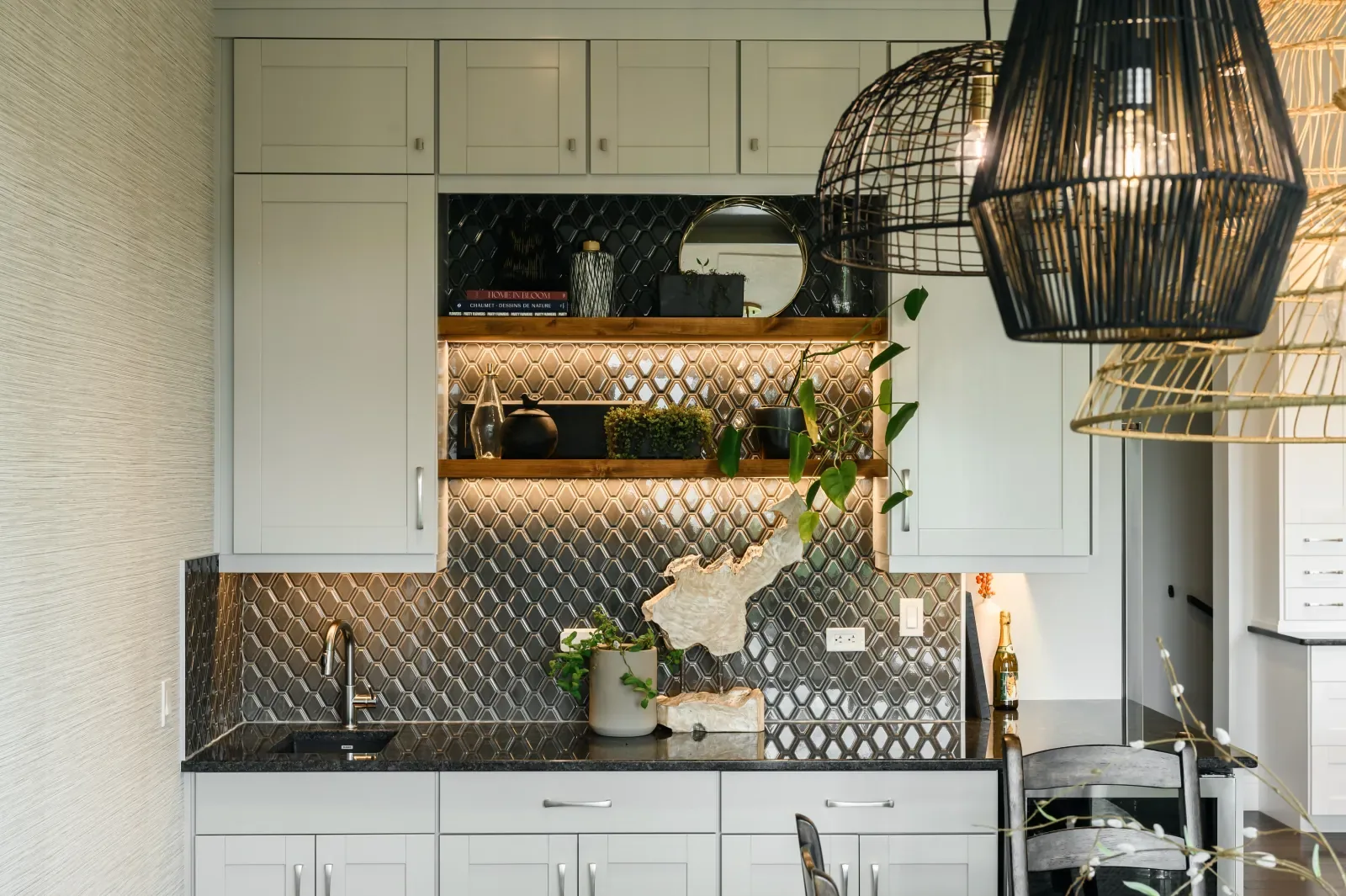 Renovation details — Artesia, De Winton Complete Home Renovation