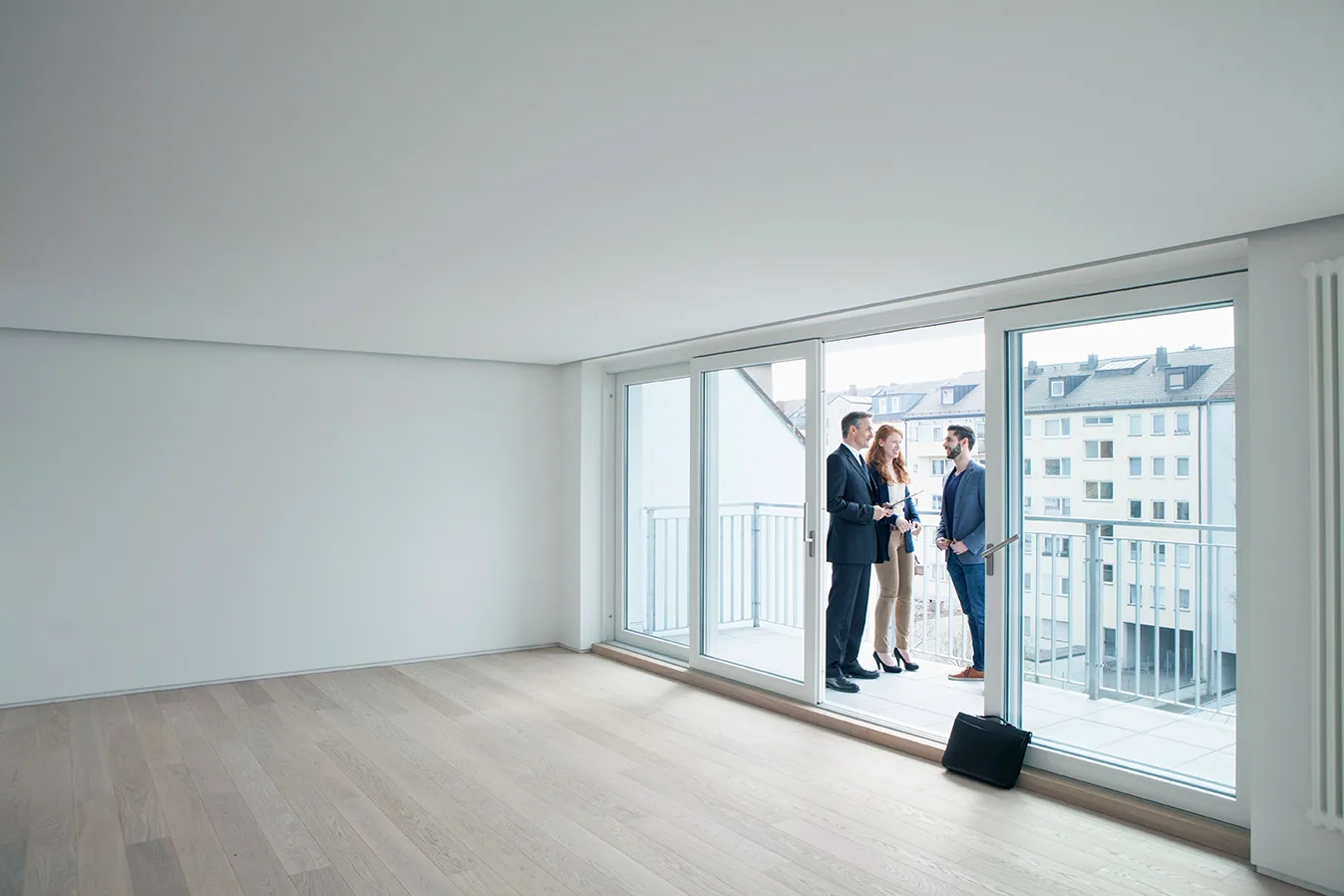 Prospective buyers for a Calgary home renovation